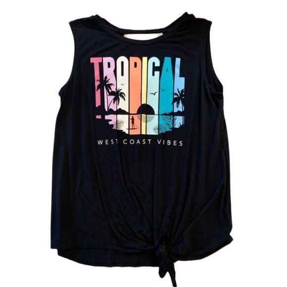 West Coast Vibes Tee Shirt Medium - Picture 1 of 4